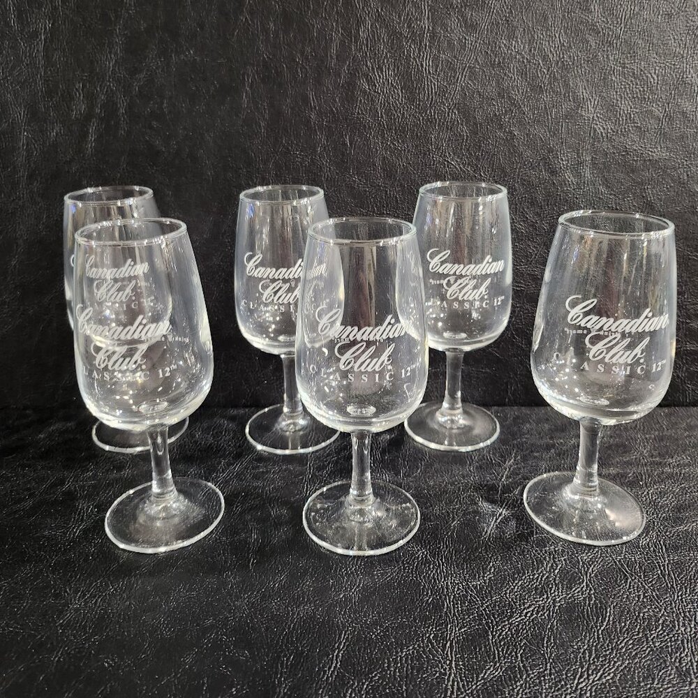 Viticole Arcoroc 4 Ounce Canadian Club Glasses Pack of 6 In Box